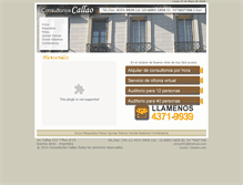 Tablet Screenshot of consultorioscallao.com.ar